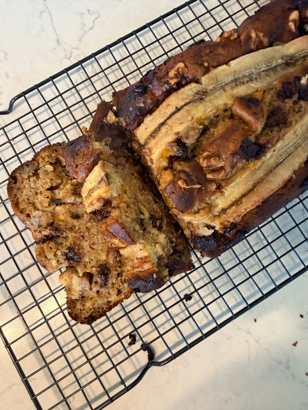 Healthy & Moist Honey Banana Bread