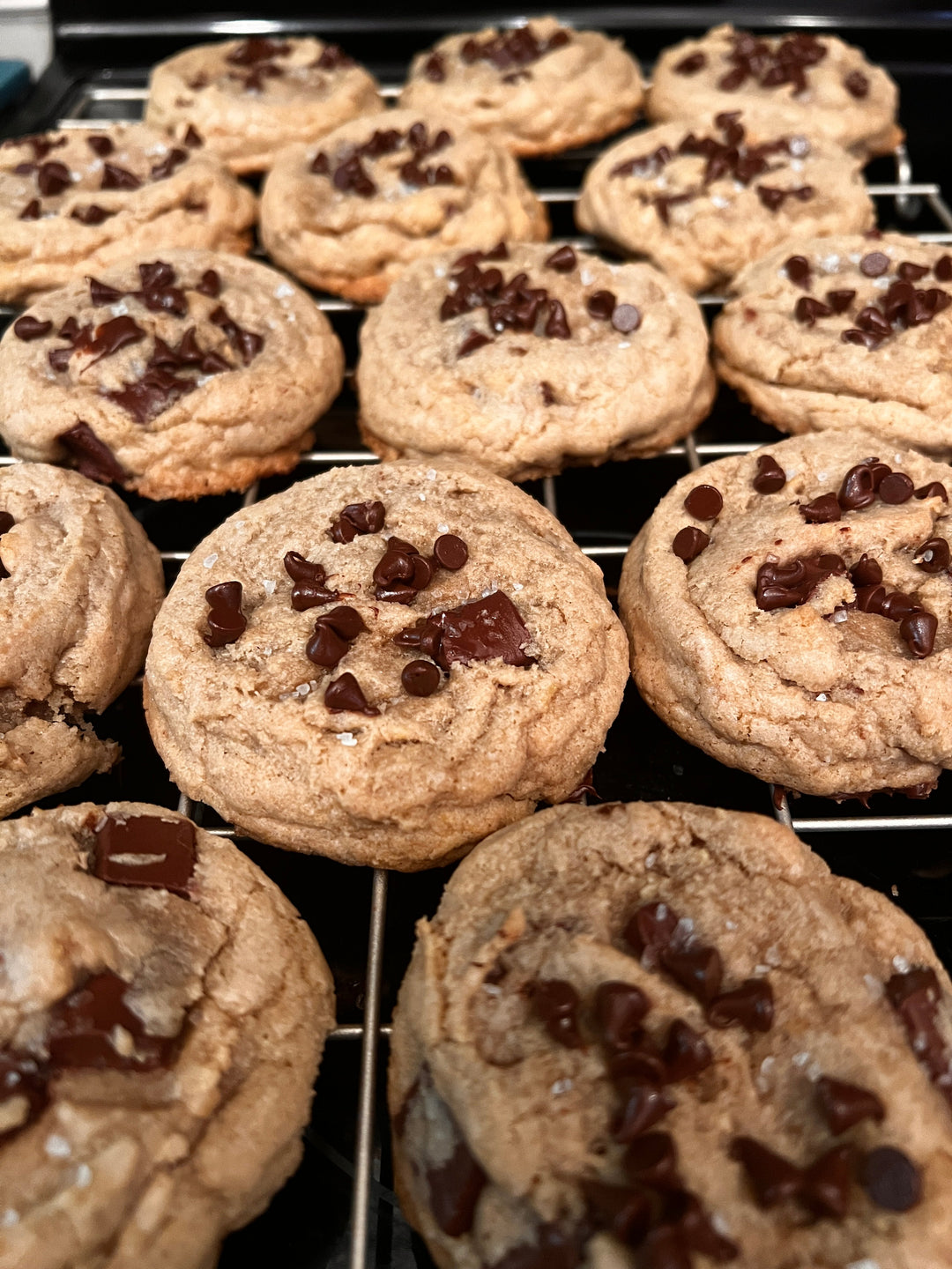 Healthy Olive Oil & Honey Chocolate Chip Cookies