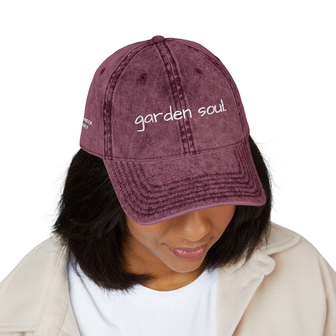 Garden Soul Vintage Cap