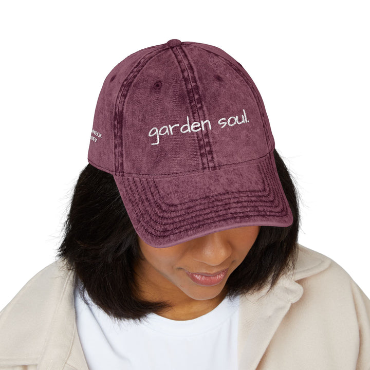 Garden Soul Vintage Cap