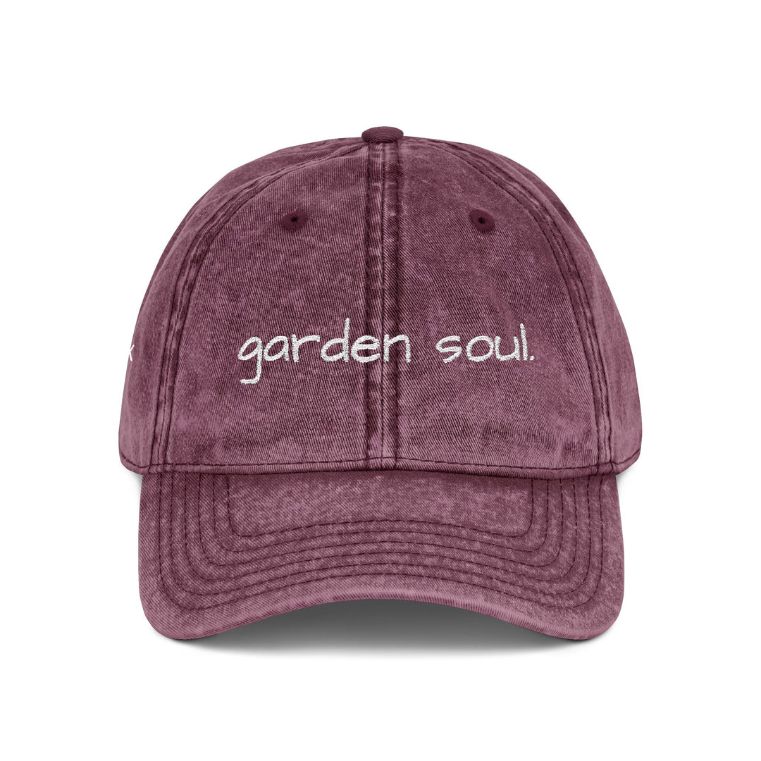Garden Soul Vintage Cap