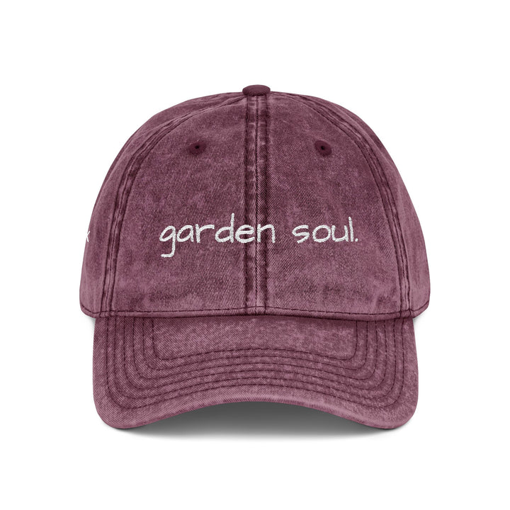 Garden Soul Vintage Cap