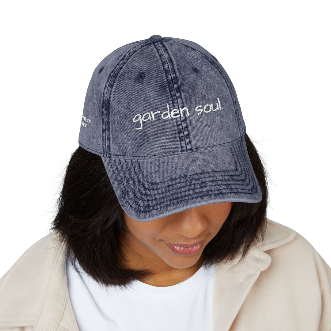 Garden Soul Vintage Cap