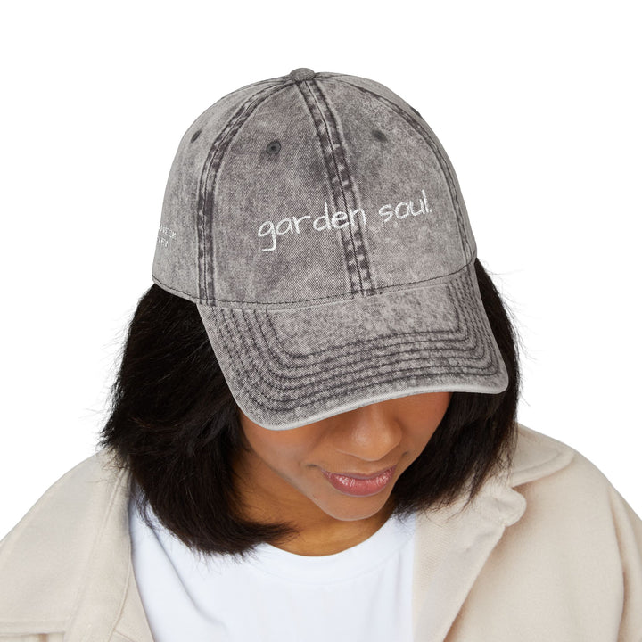 Garden Soul Vintage Cap