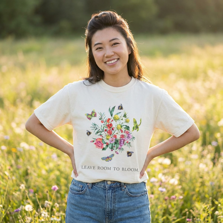 Leave Room to Bloom Tee
