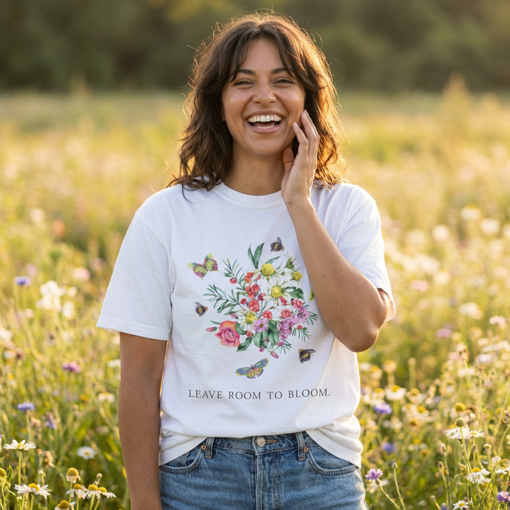 Leave Room to Bloom Tee