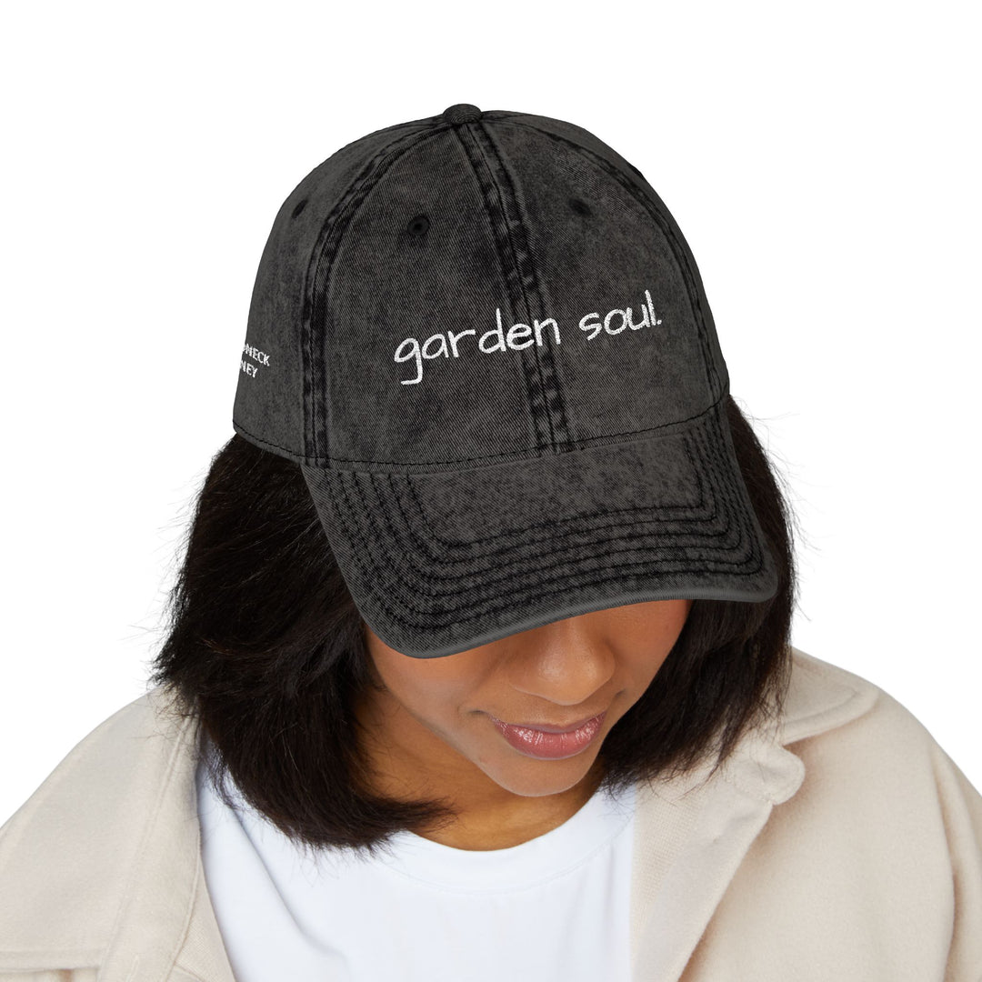 Garden Soul Vintage Cap