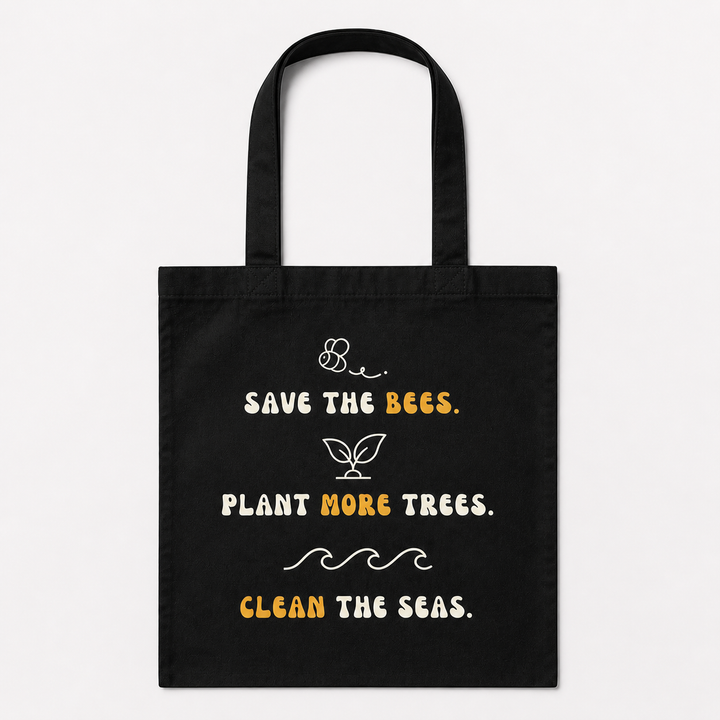 Save the Bees Tote Bag