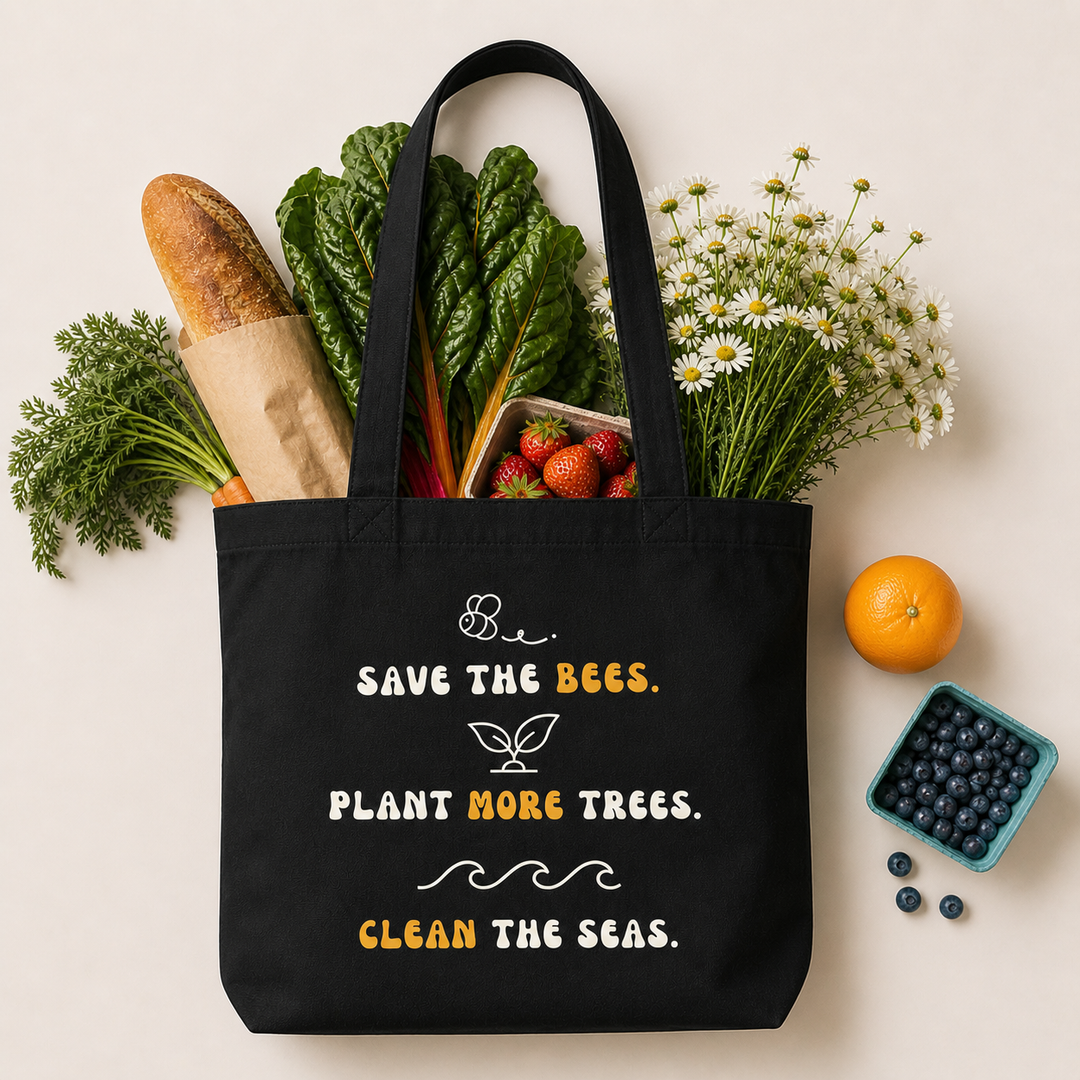 Save the Bees Tote Bag