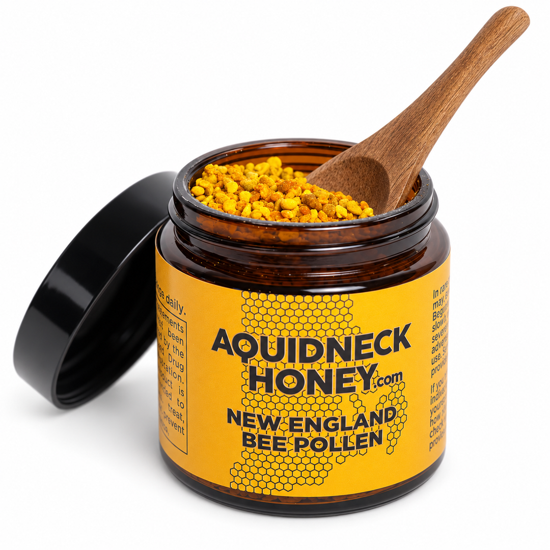 Pure Raw Bee Pollen from NH, RI, MA