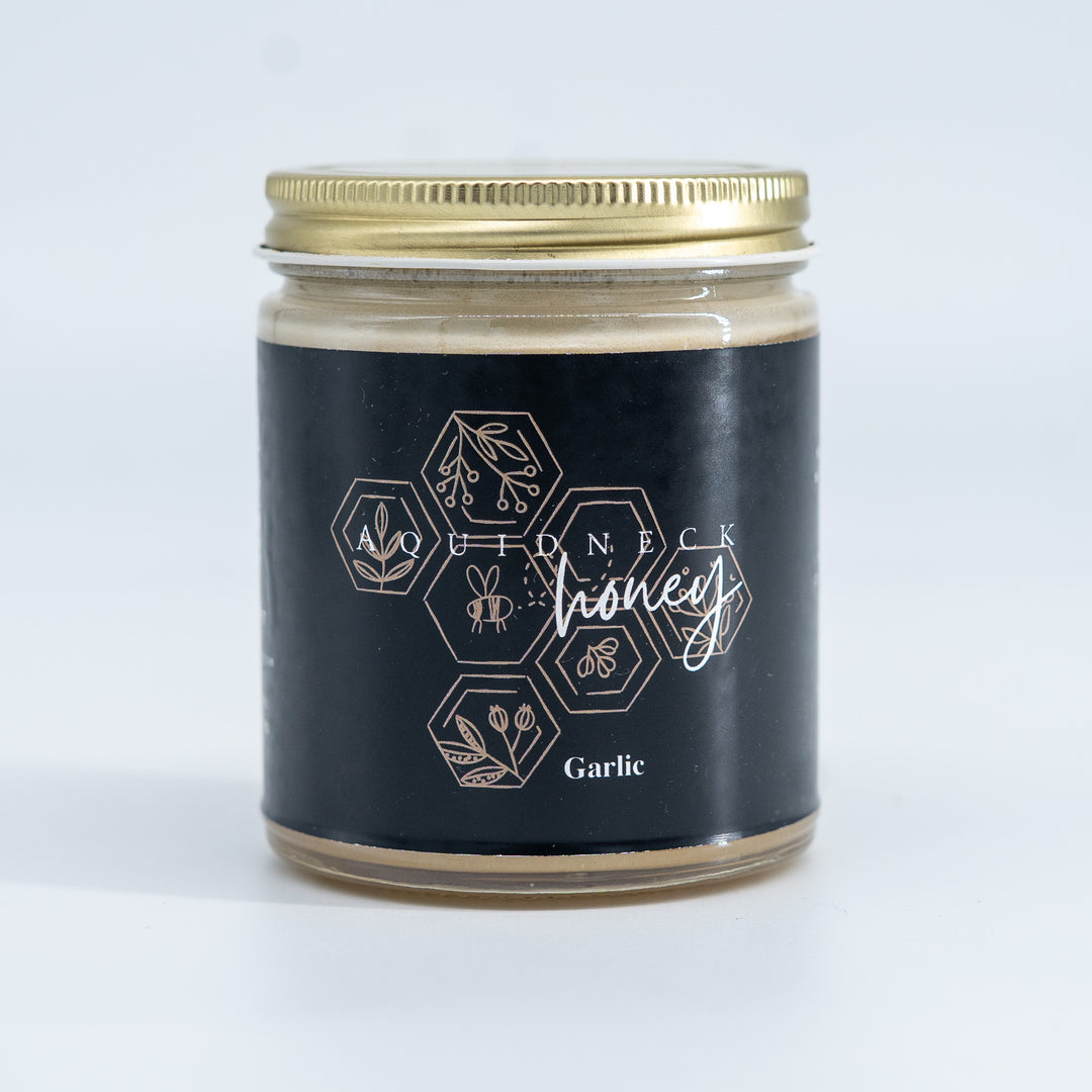 Garlic Infused Creamed Honey