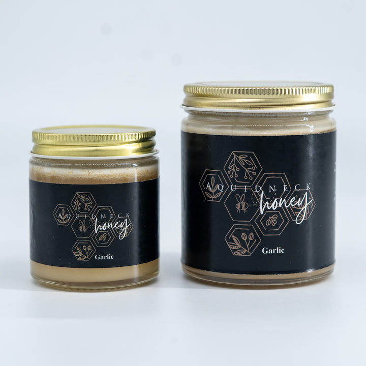 Garlic Infused Creamed Honey