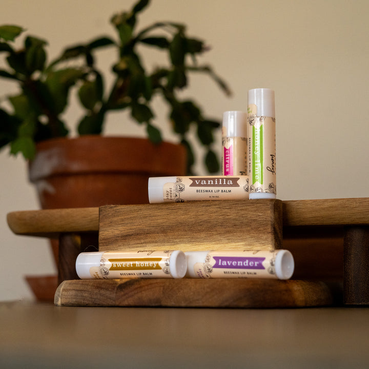 Beeswax & Honey Lip Balms
