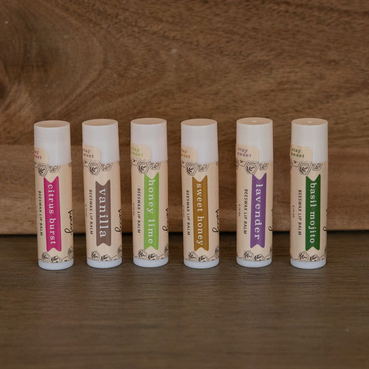 Beeswax & Honey Lip Balms