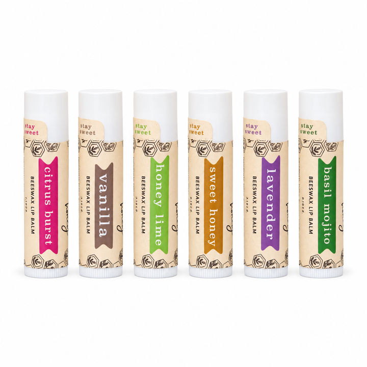 Beeswax & Honey Lip Balms
